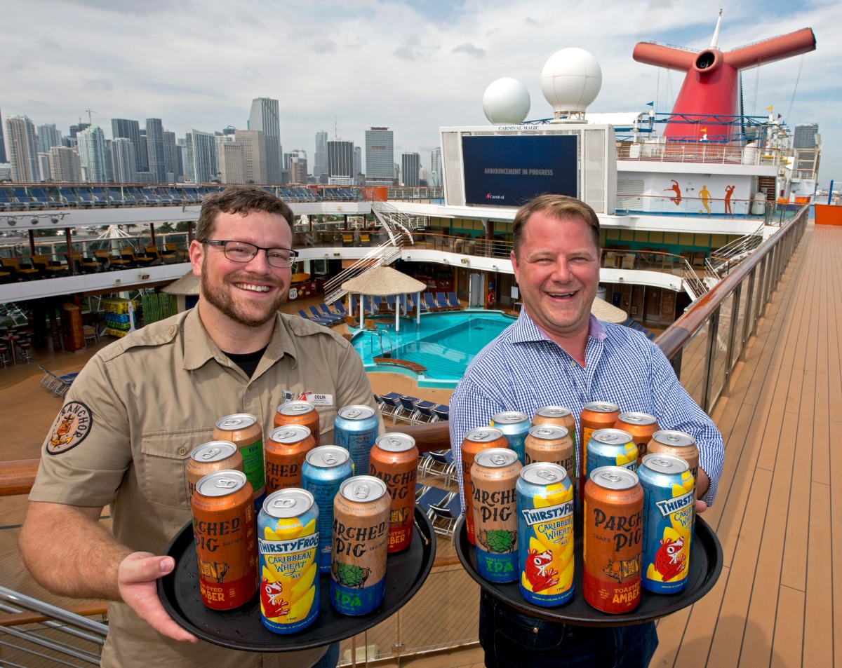 Carnival First Cruise Line To Keg And Can Its Own Private Label
